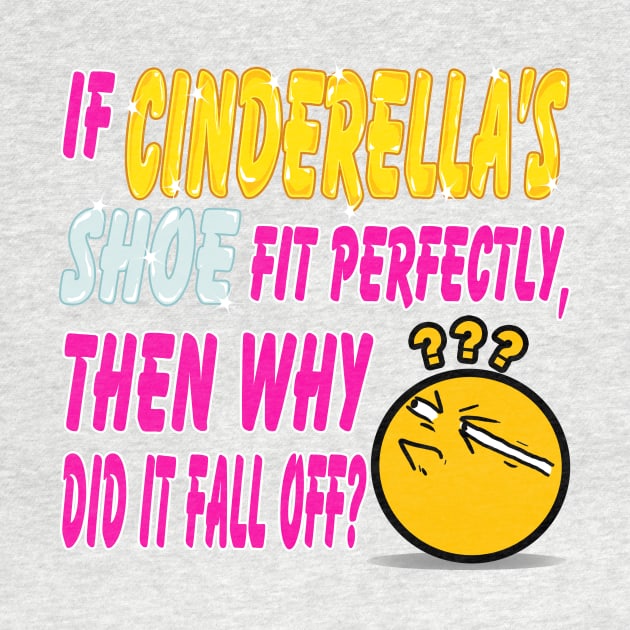 Funny Question - Cinderella's Glass Shoe by JCDesigner